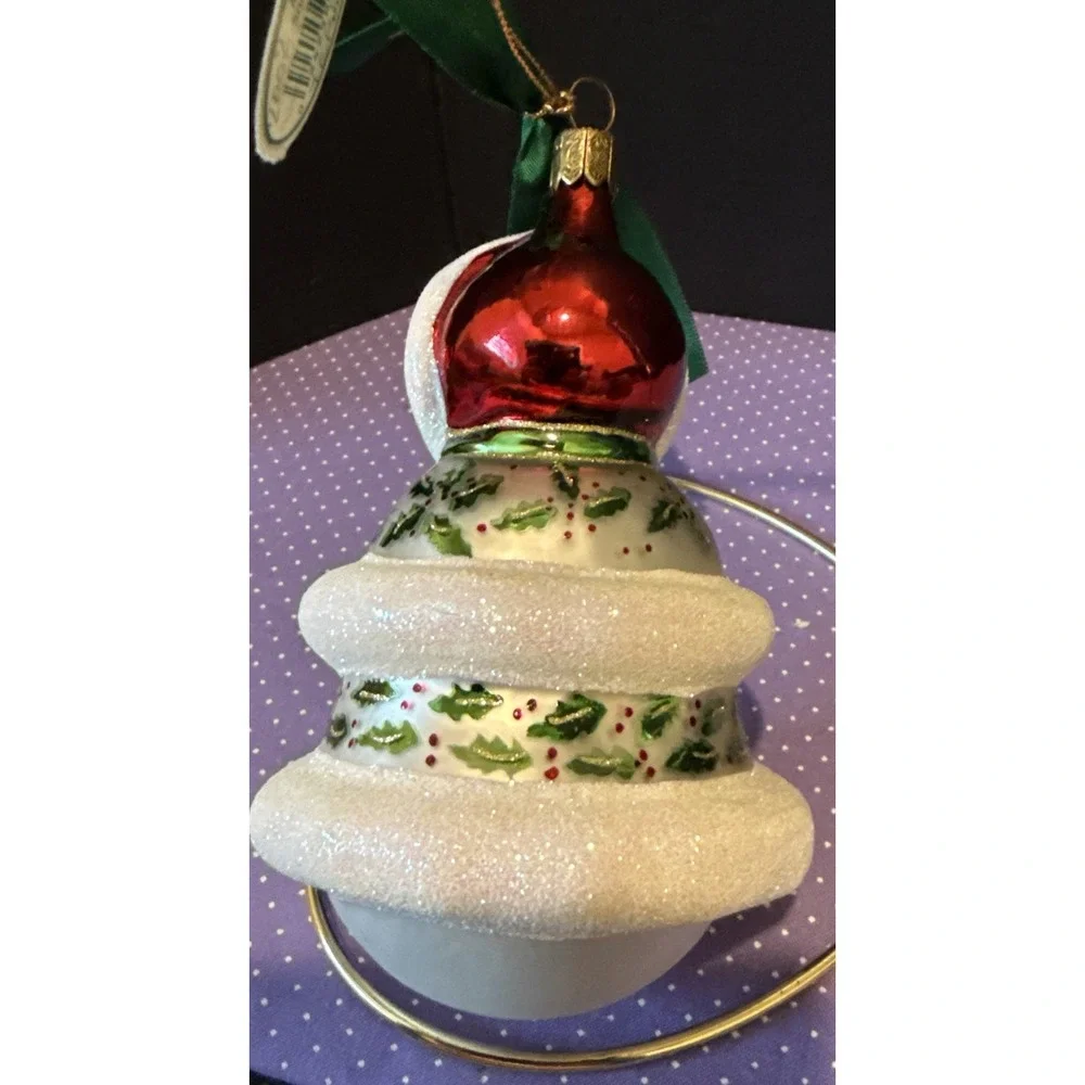Waterford Holiday Heirlooms Ashling Snow Lass‎ Blown Glass Ornament Poland 2003